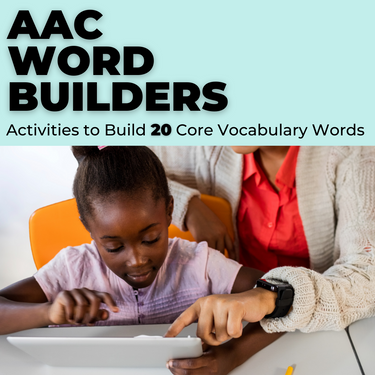 AAC Word Builder: 20 Word Bundle